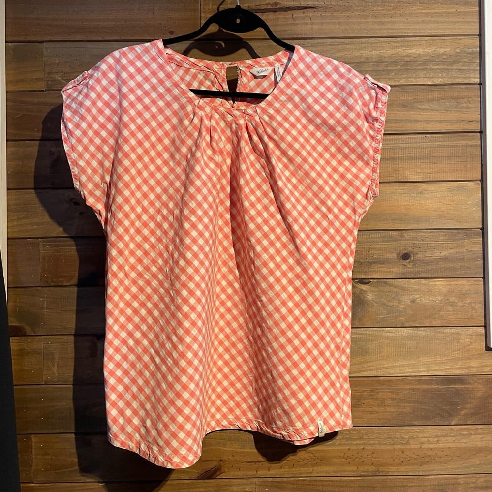 Woolrich Pink Checkered Women's Blouse